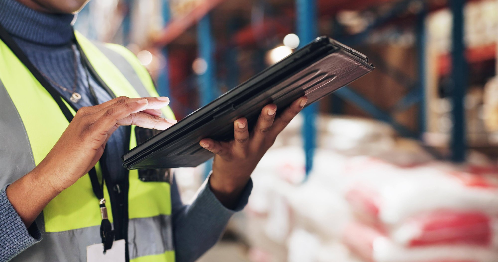 heat treat calibration expert updating their system on a tablet